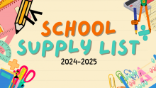 School Supply List